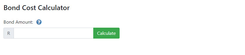 Bond Cost Calculator